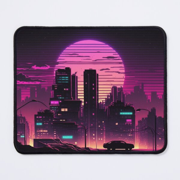 Item preview, Synthwave City By Night designed and sold by Nightarcade.