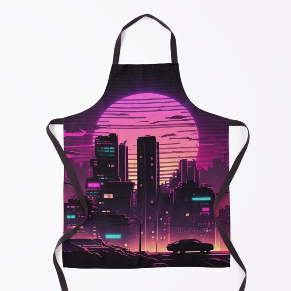 Item preview, Synthwave City By Night designed and sold by Nightarcade.