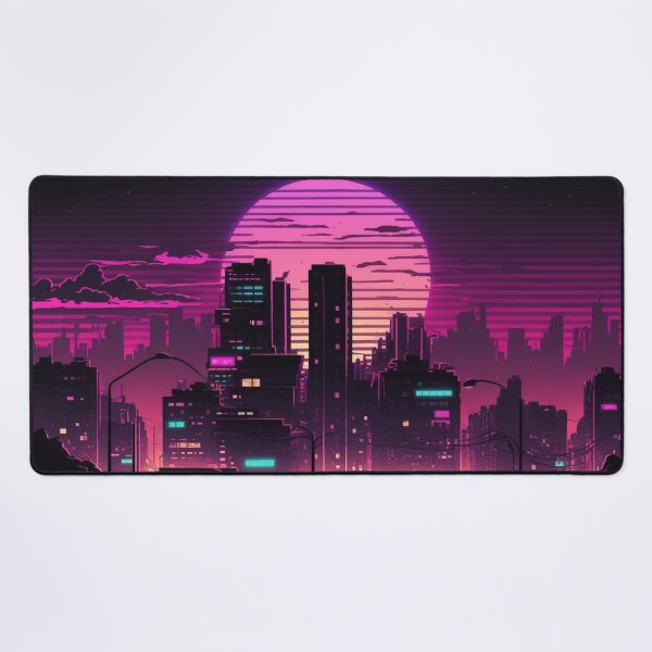 Item preview, Synthwave City By Night designed and sold by Nightarcade.