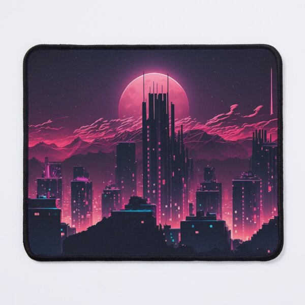 Item preview, Synthwave City By Night designed and sold by Nightarcade.