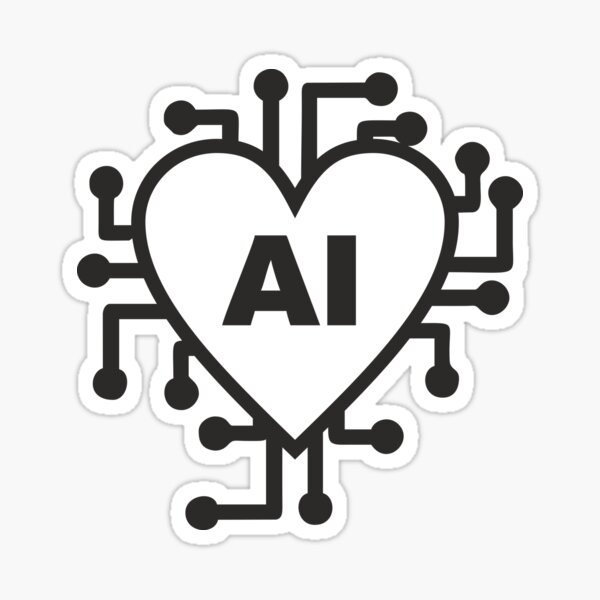 Item preview, I love AI designed and sold by IDEA-POINT.