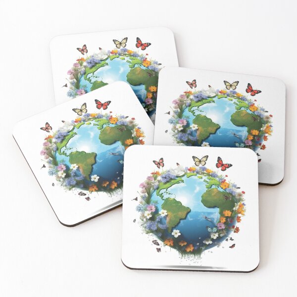 Item preview, Blue Earth Planet Blooming designed and sold by AdrianGrosu.