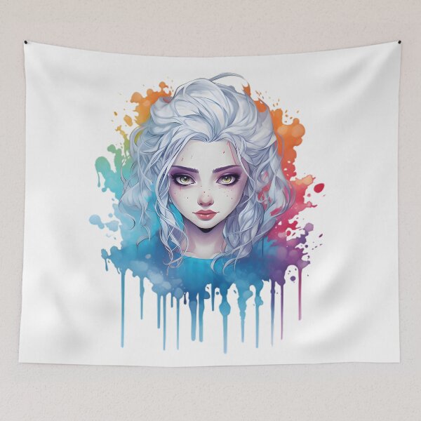 Item preview, Paint Drip Girl - Pride Edition #1 designed and sold by ZetsIsAwesome.
