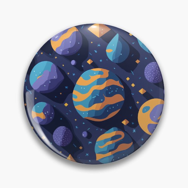 Item preview, Blue Planets designed and sold by SeamlesslyP.