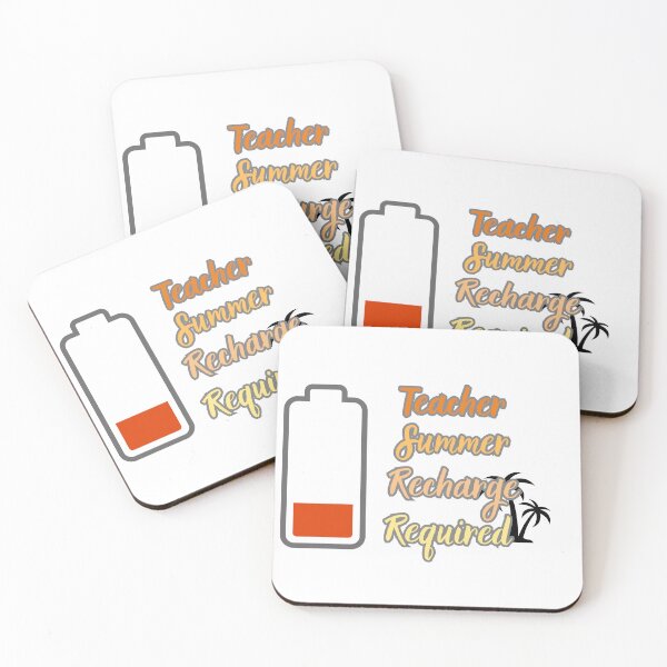 Item preview, Teacher Summer Recharge Required designed and sold by Adam Arts.