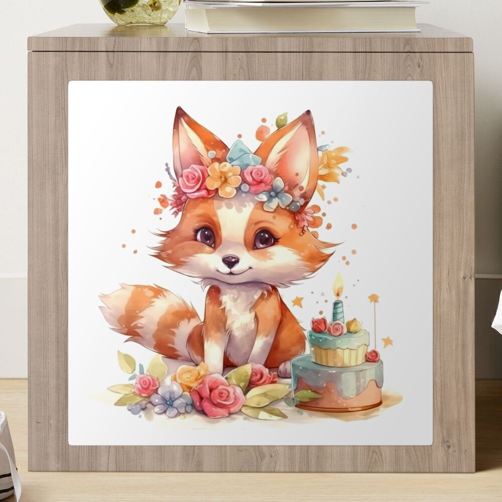 Hand Cute Fox Muscle Oil Painting, Pet Animal Proud Fox Custom Painting Art, Gift For Her, Large Wall Picture sale Frame Gift, Framed Art Gift