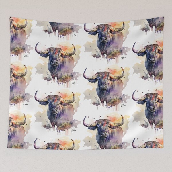 Item preview, African Buffalo designed and sold by Sascha Ebmeier.