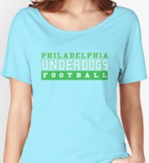 Philadelphia Underdogs Football T-Shirt Women's Relaxed Fit T-Shirt