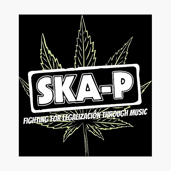 Item preview, Ska-P Fighting for Legalizacion Through Music Variant 2 designed and sold by UpNorthArts.