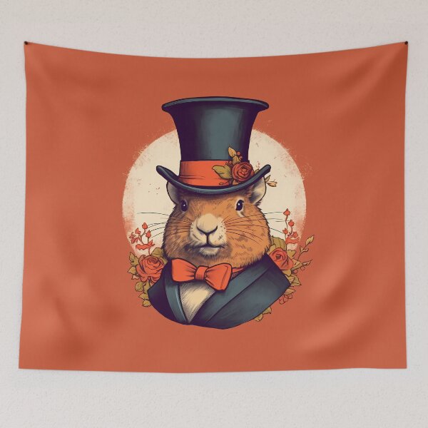 Item preview, High Society Cabybara designed and sold by BrilliantTShop.