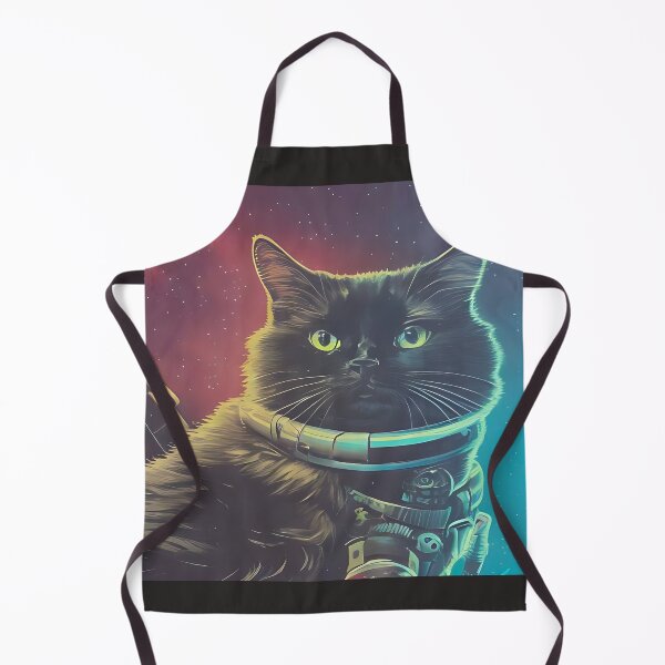 Item preview, Midnight in space, fluffy galaxy explorer designed and sold by Midnight-kitty.