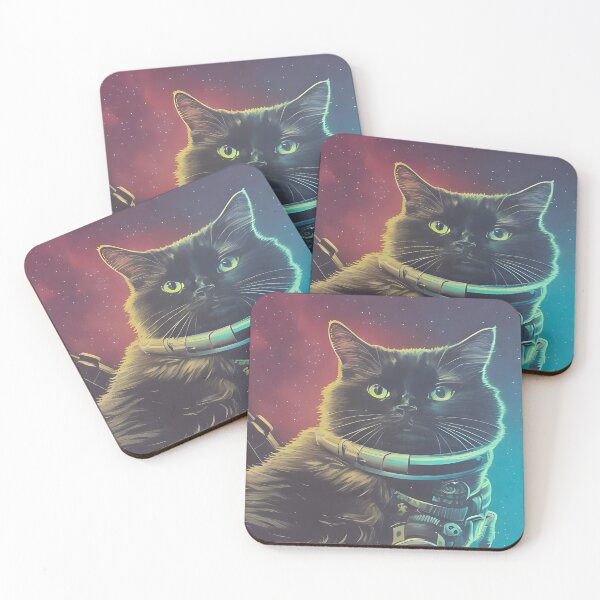 Item preview, Midnight in space, fluffy galaxy explorer designed and sold by Midnight-kitty.