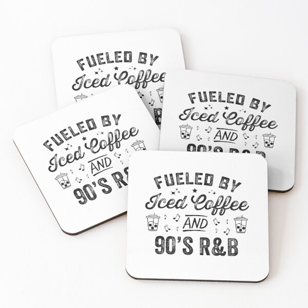 Item preview, Fueled By Iced Coffee And 90's R&B Funny Rap Hip Hop designed and sold by dbreeze10.