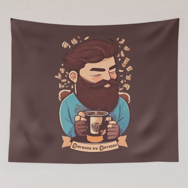 Artikelvorschau, I'm not a morning person, I'm a coffee person: Caffeine Fiend entworfen und verkauft von Paolospresent.