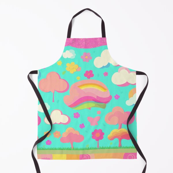 Item preview, rainbow and clouds designed and sold by Apparel Fashion.