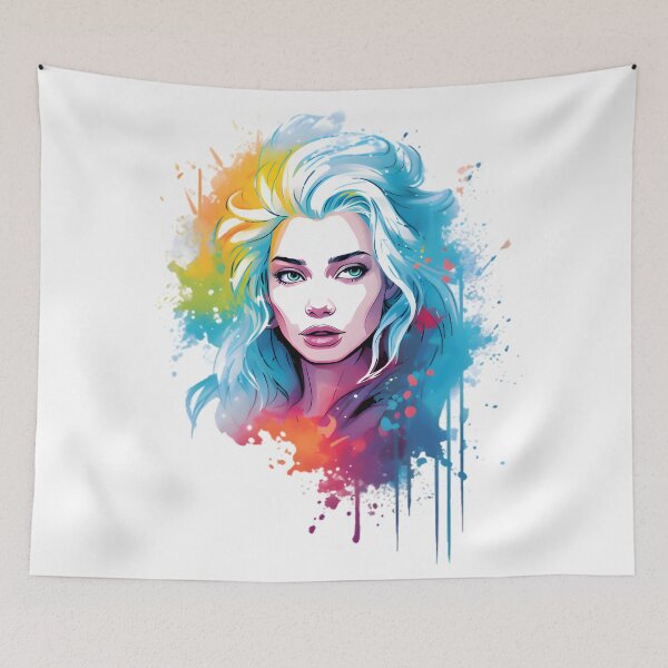 Item preview,  Paint Drip Girl - Pride Edition #2 designed and sold by ZetsIsAwesome.