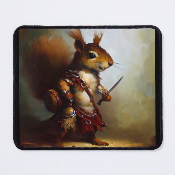 Item preview, Squirrel Barbarian designed and sold by CrankyOldDude.