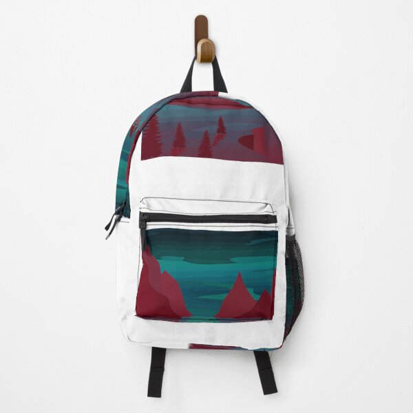Item preview, Red Landscape designed and sold by SaturnSix.