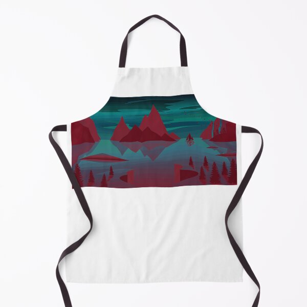 Item preview, Red Landscape designed and sold by SaturnSix.