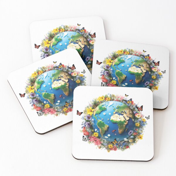 Item preview, Blue Earth Planet Blooming designed and sold by AdrianGrosu.