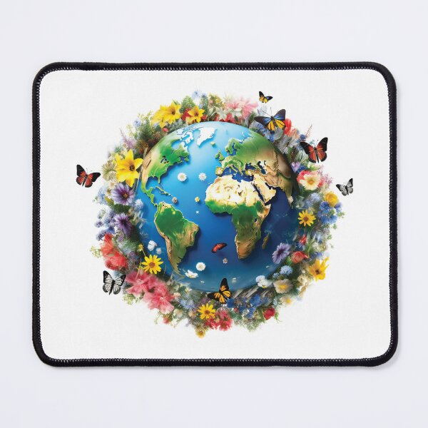 Item preview, Blue Earth Planet Blooming designed and sold by AdrianGrosu.