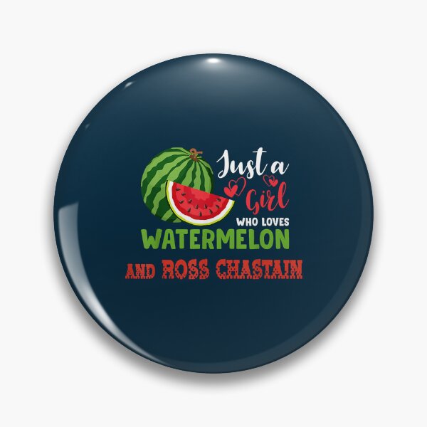 Item preview, JUST A GIRL WHO LOVES WATERMELON AND ROSS CHASTAIN designed and sold by TailgateByAbbyz.