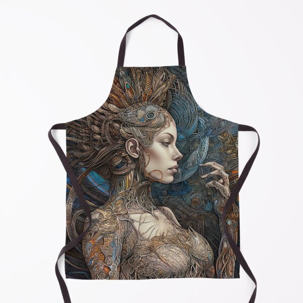 Item preview, the queen of patters-bold styles-dreamy mood-madness-abstract-detailed-epic-painterly designed and sold by Hermossa-Art.