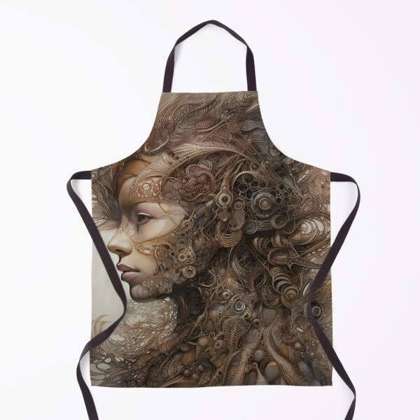 Item preview, the mechanical watcher-bold styles-dreamy mood-madness-abstract-detailed-epic-painterly designed and sold by Hermossa-Art.