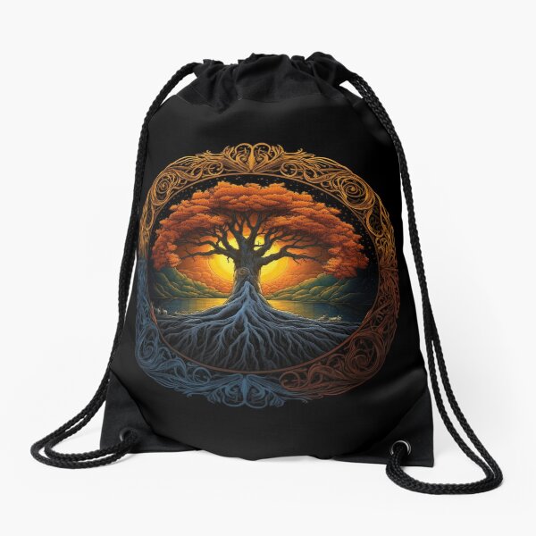 Aperçu de l'œuvre Eternal Myth | Black | Autumn Yggdrasil Tree créée et vendue par FantasySoul.