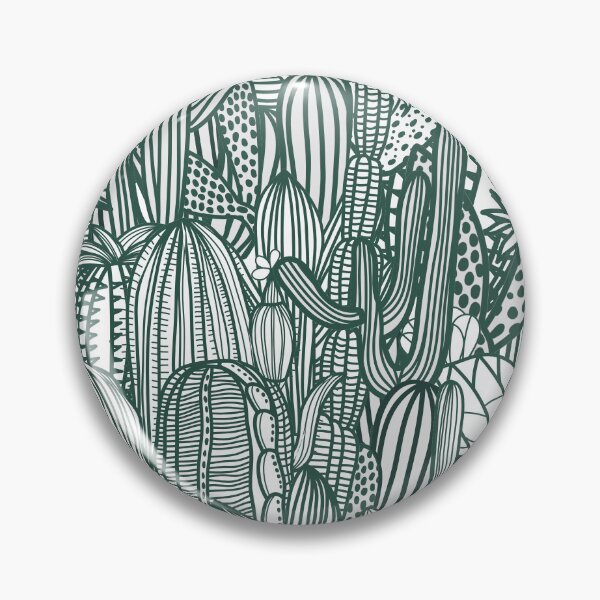 Item preview, Crazy cacti linework pattern designed and sold by LucyFaulke.