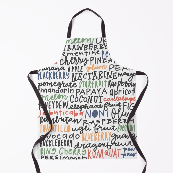 Item preview, Fruit typography designed and sold by molly mattin.