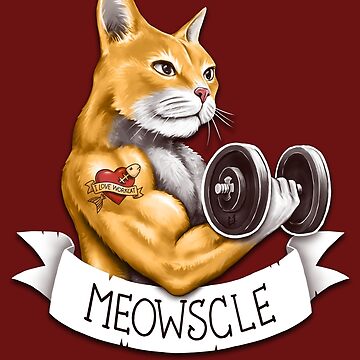 Artwork thumbnail, Meowscle by c0y0te7