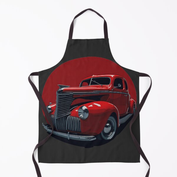 Aperçu de l'œuvre Voiture classique des États-Unis des années 40 créée et vendue par ArtCraftLab.