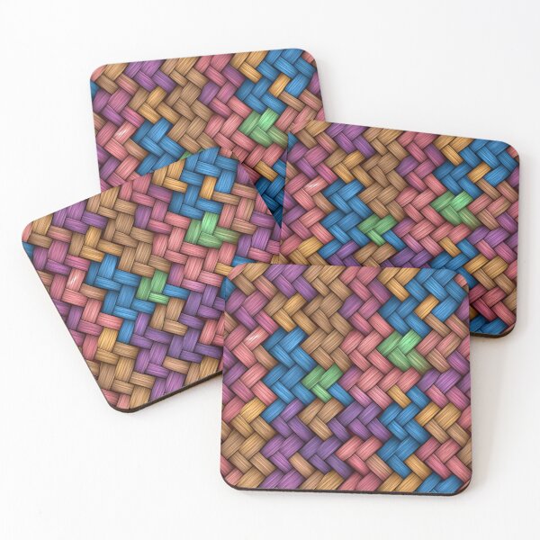 Item preview, Vibrant Weave: Colorful Patterns for Print designed and sold by GiveMeMood.