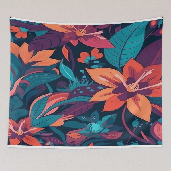Item preview, Floral pattern  designed and sold by Foxclothier.