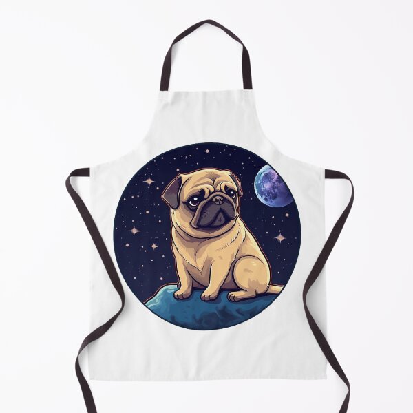 Item preview, Pug on the Moon designed and sold by Dog Lover.