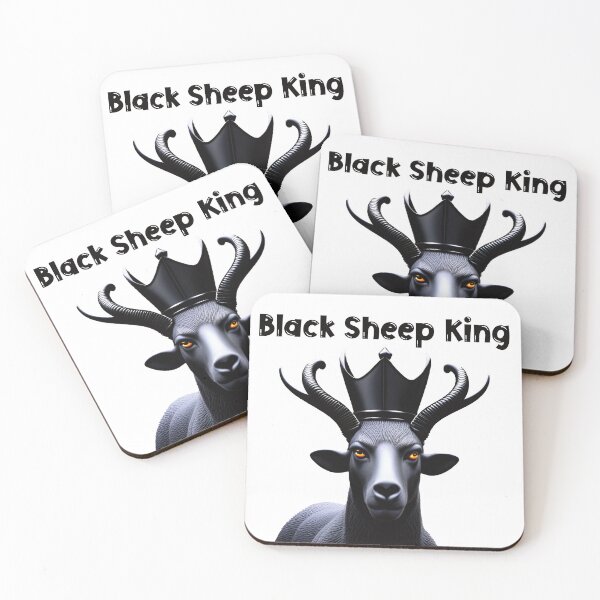 Item preview, King of the Black Sheep designed and sold by SuzyTurner.