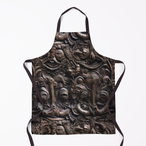 Item preview, "Dark Bestiary" - Intricate Wood Carving of Dark Fantasy Creatures in Vivid Detail designed and sold by stateofhuman.