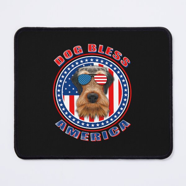 Item preview, Airedale Terrier Dog Bless America Sunglasses 4th Of July designed and sold by JawaharSha.
