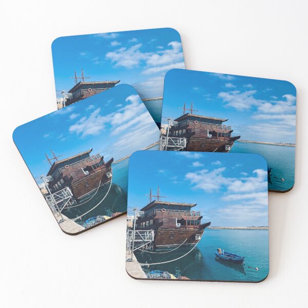Item preview, Traditional fishing boats in the bouregreg river  designed and sold by Donutlovers.