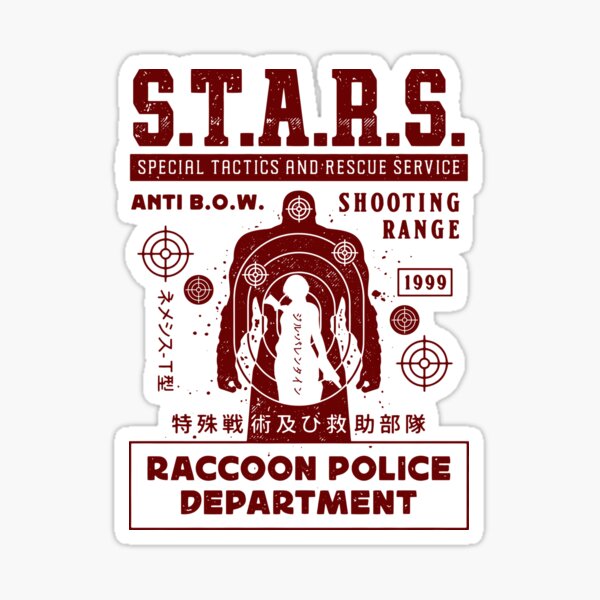 Artikel-Vorschau von Raccoon City Schießstand Rot, designt und verkauft von Lagelantee.