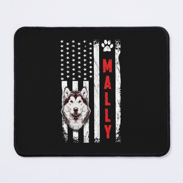 Item preview, Alaskan Malamute American Flag Mally Mom 4th Of July designed and sold by JawaharSha.