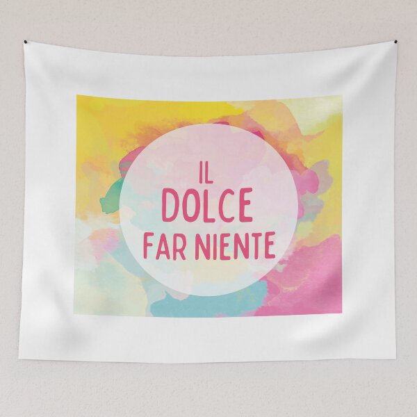 Item preview, Dolce far niente designed and sold by LaughandLaugh.