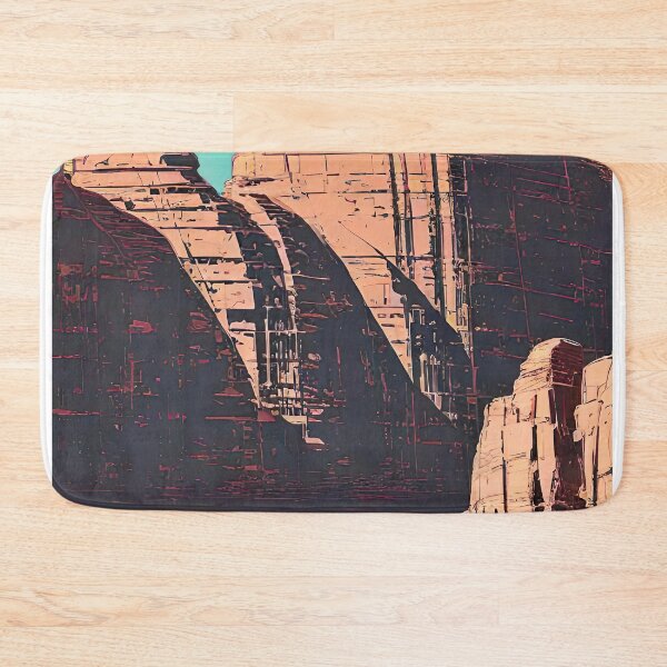 Item preview, Discover the Majestic Beauty of Wadi Rum, Jordan: Stunning Travel Illustration for Redbubble Print-On-Demand Site - Mountains, Desert, Adventure, Camel Safari, Bedouin Culture designed and sold by S Y N T H R E A L M.
