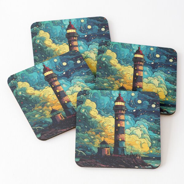 Item preview, Seascape at Night designed and sold by Ou-SunShine.