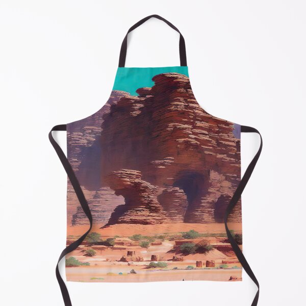 Item preview, Discover the Majestic Beauty of Wadi Rum, Jordan: Stunning Travel Illustration for Redbubble Print-On-Demand Site - Mountains, Desert, Adventure, Camel Safari, Bedouin Culture designed and sold by S Y N T H R E A L M.