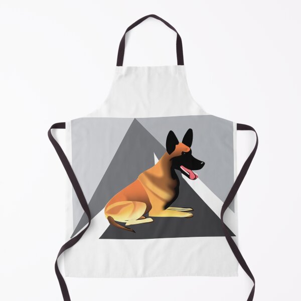 Item preview, German Shepherd - Abstract Geometric designed and sold by SaturnSix.