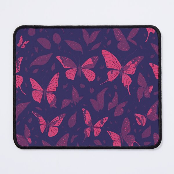 Artikelvorschau, Blauer und rosa Schmetterling entworfen und verkauft von SeamlesslyP.