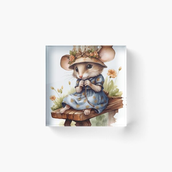 Item preview, Vintage Mouse Clipart, Retro Rodent Art, Old Fashioned Mouse, Antique Mouse, Vintage Style, Old School, Period Mouse, Retro Decor designed and sold by CoolorPainting.
