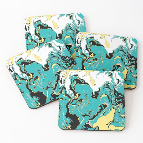 Item preview, Teal Yellow designed and sold by awsomepatterns.